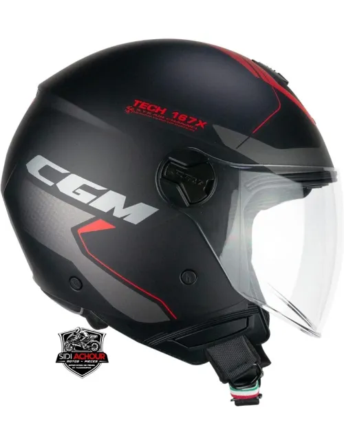 Casque Moto Jet CGM 167X FLO TECH