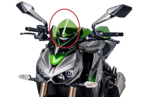 BULLE PUIG KAWAZAKI Z1000 2014 VERT. "Original"