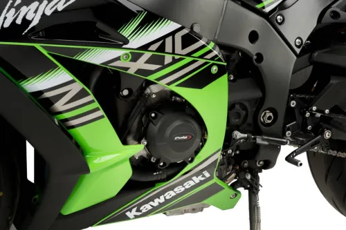 KIT MOTEUR 3 CHAPEAUX PUIG KAWASAKI ZX-10R 2018-20 NOIR .ORIGINAL