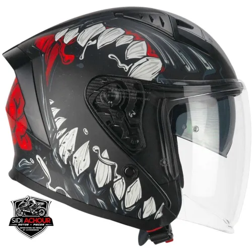 Casque Moto Jet CGM 127X DEEP FREAKER 