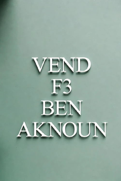 Vente Appartement F3 Alger Ben aknoun