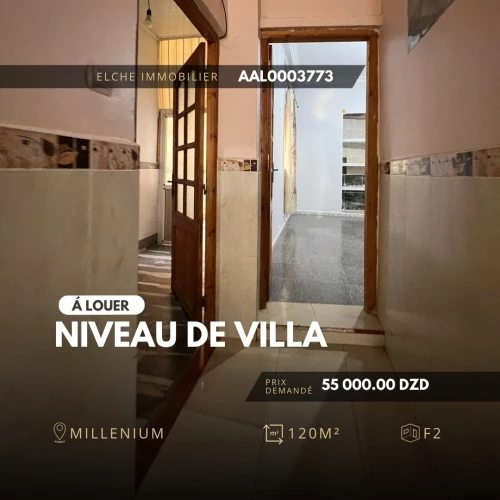 Location Appartement Niveau de villa Oran Bir el djir