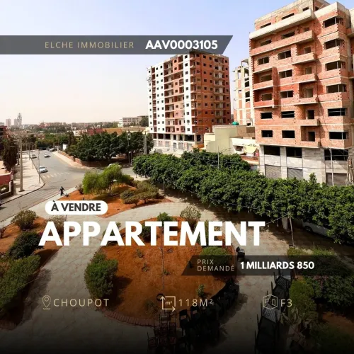 Vente Appartement F3 Oran Oran