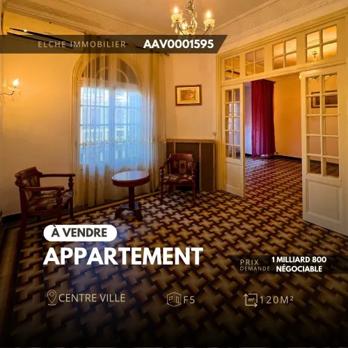 Vente Appartement F5 Oran Oran