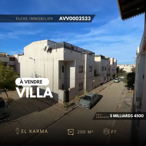 Vente Villa Oran El Kerma