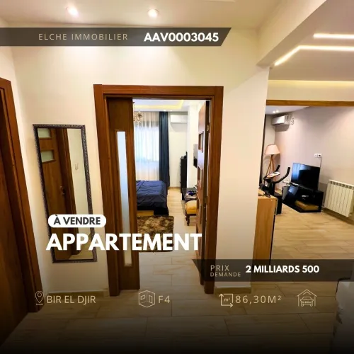 Vente Appartement F4 Oran Bir el djir