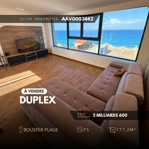 Vente Appartement Duplex F5 Oran Ain el turck