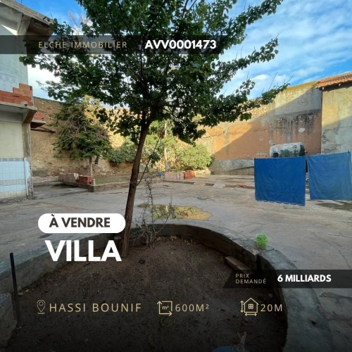 Vente Villa Oran Hassi bounif
