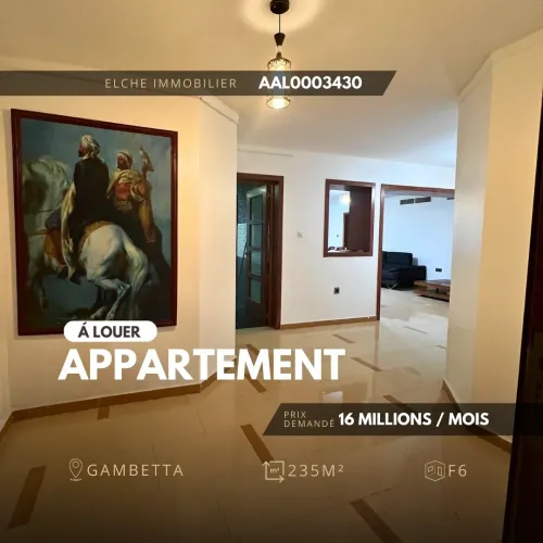 Location Appartement F6 Oran Oran