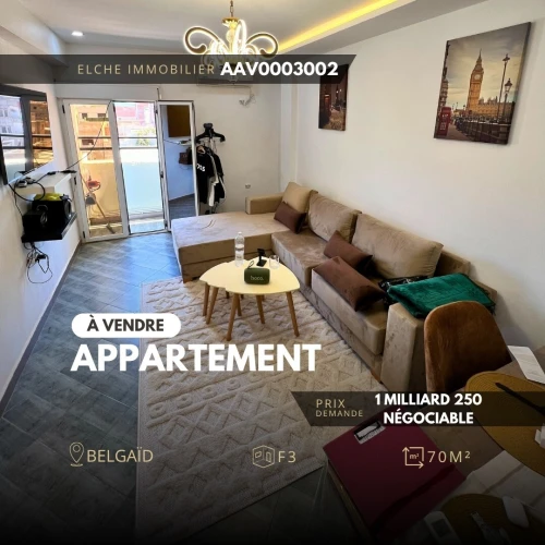 Vente Appartement F3 Oran Bir el djir