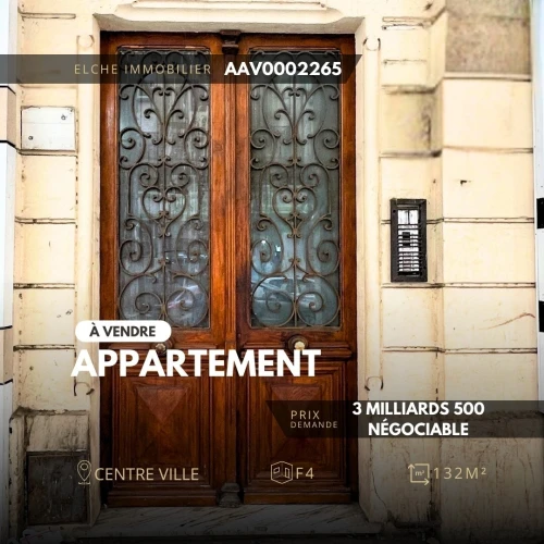 Vente Appartement F4 Oran Oran