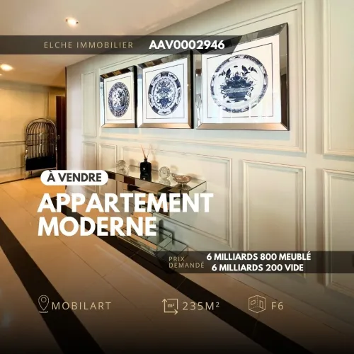 Vente Appartement F6 Oran Oran