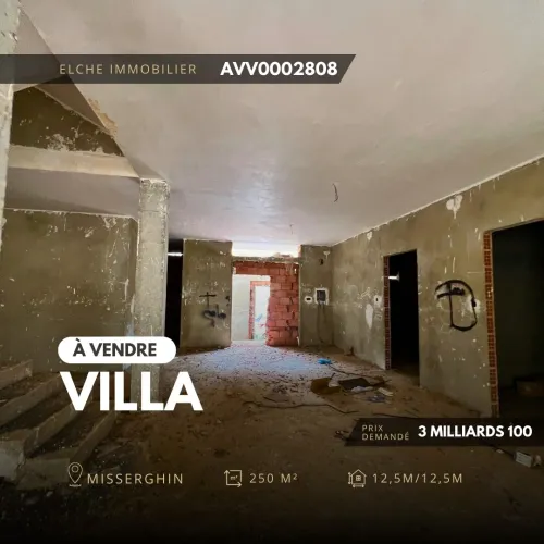 Vente Villa Oran Misseghine