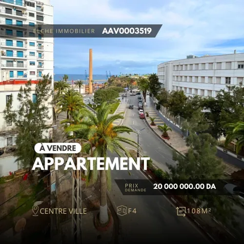 Vente Appartement F4 Oran Oran