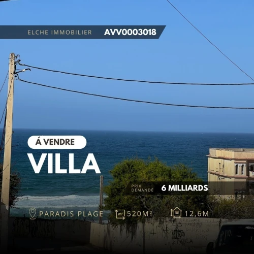Vente Villa Oran Ain el turck