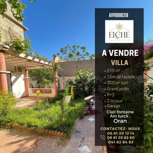 Vente Villa Oran Ain el turck