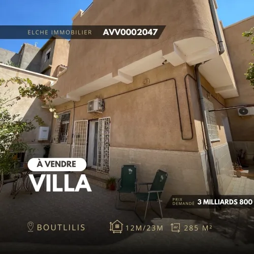 Vente Villa Oran Boutlelis