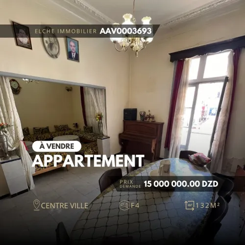 Vente Appartement F4 Oran Oran