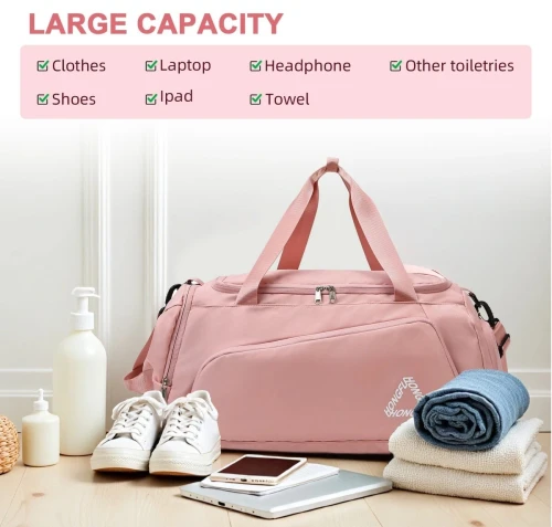 CABAS ET SAC A DOS  DE VOYAGE  57 cm pour homme et femme en nylon et tissu - Imperméable