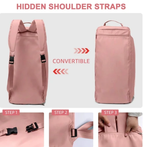 CABAS ET SAC A DOS  DE VOYAGE  57 cm pour homme et femme en nylon et tissu - Imperméable