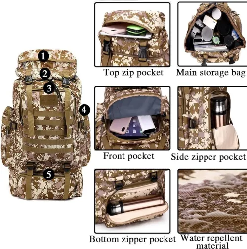 Sac À Dos Randonnée 80 Litres
