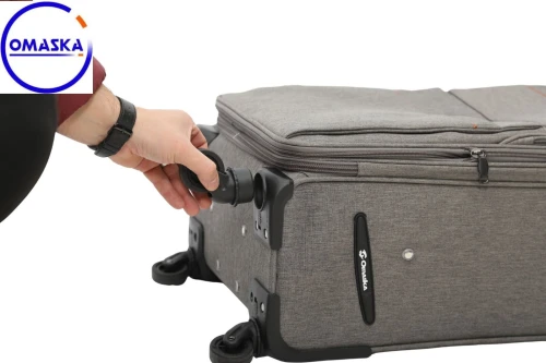 MOYENNE Valise FLEXAIR "24" En Polyester Imperméable et Roue Démontable