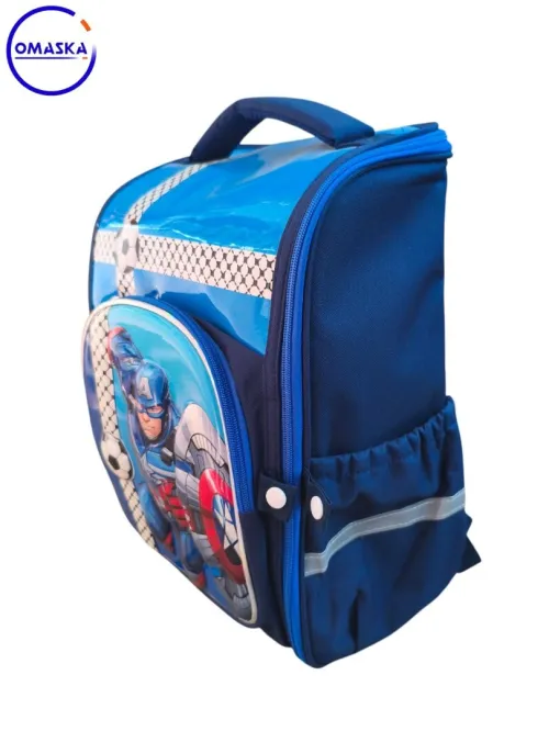 Sac À Dos Orthopédique Pliable en Oxford avec interface 3D pour Enfants Primaire