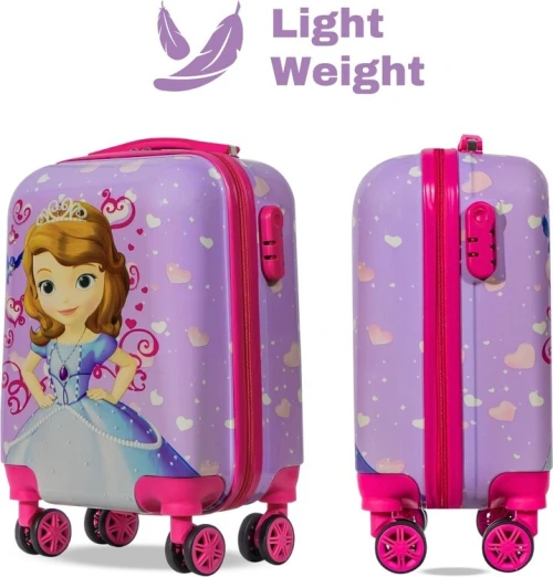 VALISE ENFANT (L)rigide en ABS+PC