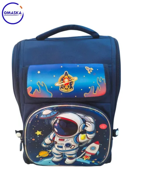 Sac À Dos Orthopédique Pliable en Oxford avec interface 3D  pour Enfants Primaire