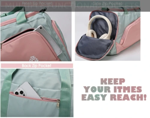 CABAS ET SAC A DOS  DE VOYAGE  57 cm pour homme et femme en nylon et tissu - Imperméable