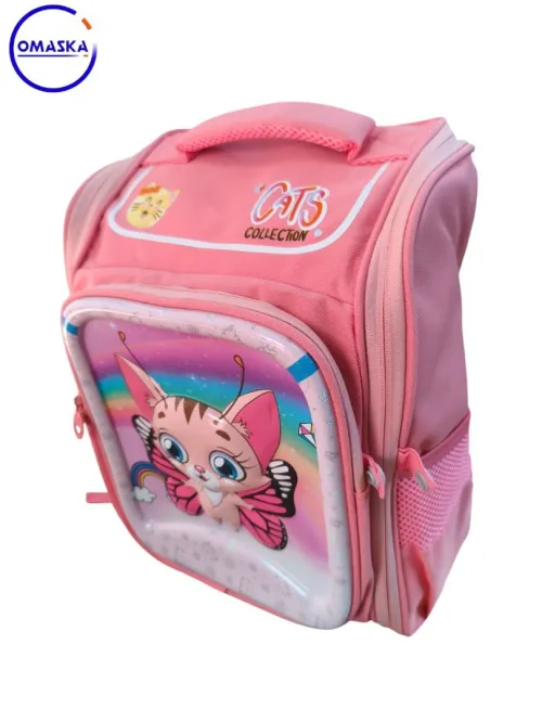 Sac À Dos Orthopédique Pliable en Oxford avec interface 3D pour Enfants Primaire