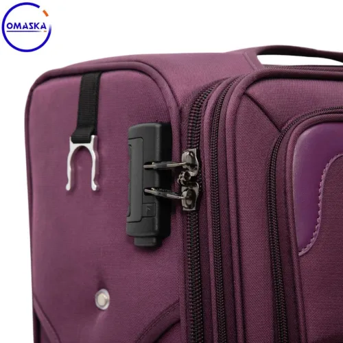MOYENNE Valise WINTER  (24) En Polyester Imperméable et Roue Démontable