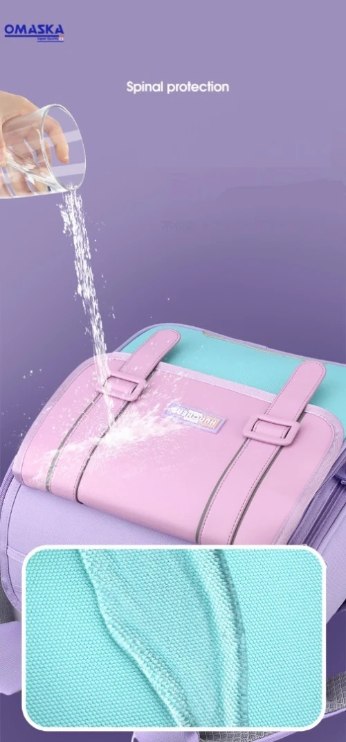 Sac à dos orthopédique Pliable en Oxford pour enfants 1er Année Primaire