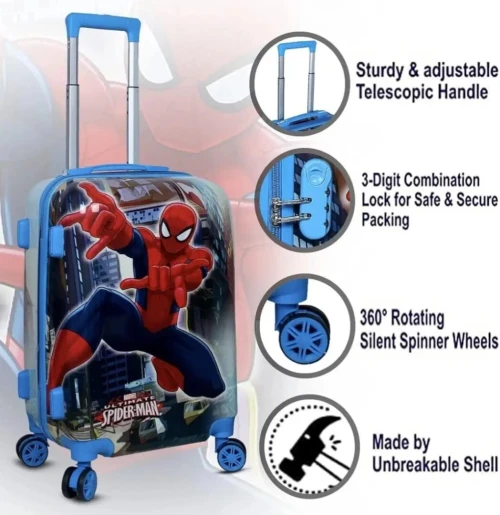 VALISE ENFANT (L)  rigide en ABS+PC