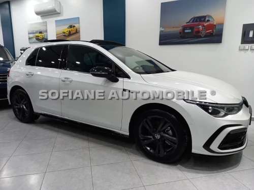 Volkswagen Golf 8 2023 𝐑-𝐋𝐈𝐍𝐄- Edition 𝗕𝗟𝗔𝗖𝗞 ✪ KeyLess - Chargeur Téléphone sans fil ✪