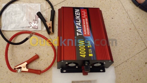 Inverseur 4000 watts en 12 volt où 24 volt