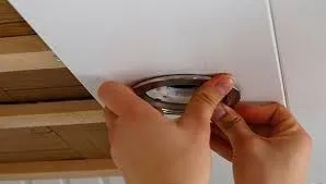 Montage et perçage des Spots et Led et lustre 