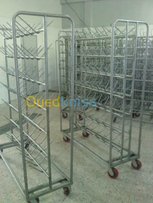 CHARIOT DE VILAIL EN INOX