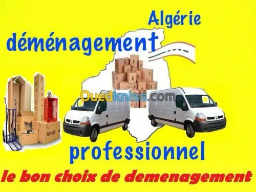 DEMENAGEMENT/TRANSPORT/MANUTENTION---