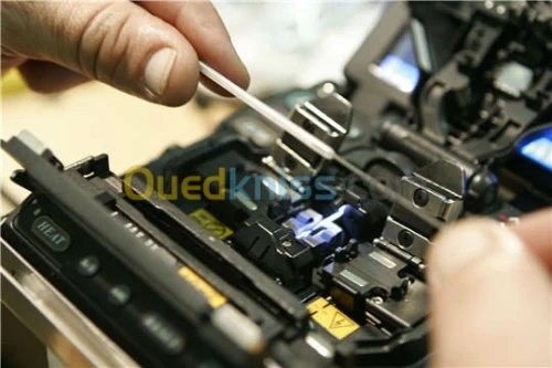 Soudure et connections fibre optique