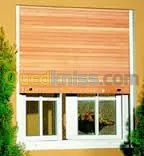 Fabrication de volets roulants en bois