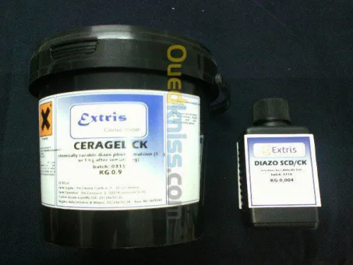 Émulsion sérigraphie