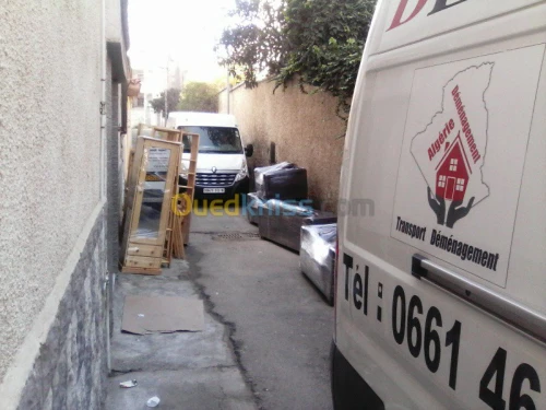 DEMENAGEMENT &MANUTENTION/ TRANSPORT %