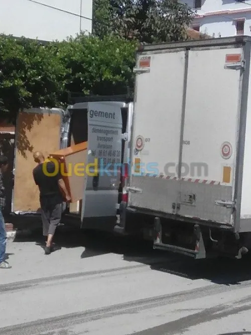 DEMENAGEMENT/TRANSPORT /MANUTENTONS