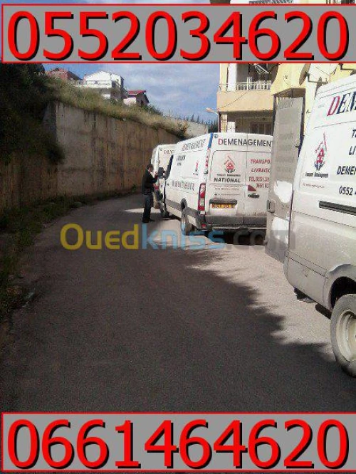 TRANSPORT DÉMÉNAGEMENT (ORAN_ALGER_ORAN) تقل وترحيل الاثاث للخواص و الشركات 