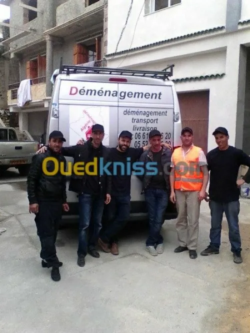 TRANSPORT DÉMÉNAGEMENT (ORAN_ALGER_ORAN) تقل وترحيل الاثاث للخواص و الشركات 
