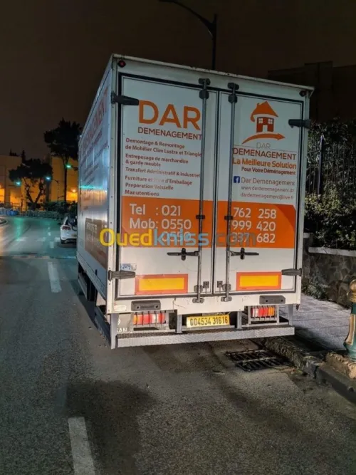 TRANSPORT MARCHANDISE TOUT DESTINATION