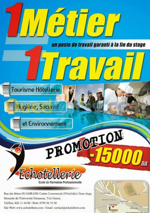 Hotellerie Tourisme hygiéne Sécurité 