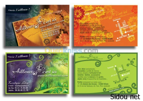cartes de visite