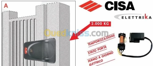 Portail et ridaux automatique  